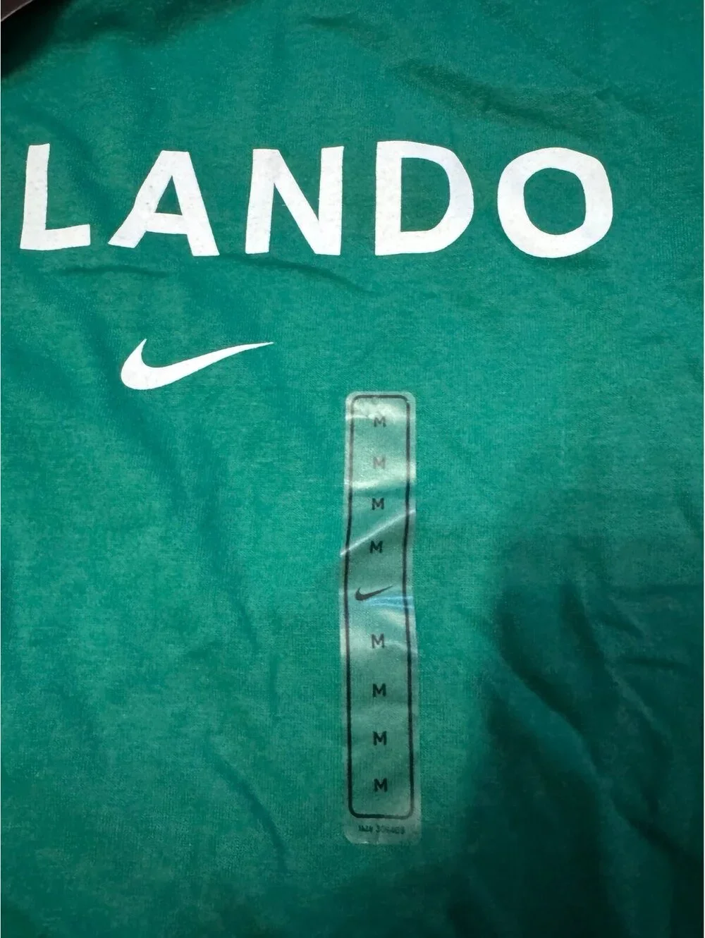 Nike Center Swoosh Orlando Florida Summer Green Sport Jordan Vintage T Shirt 479